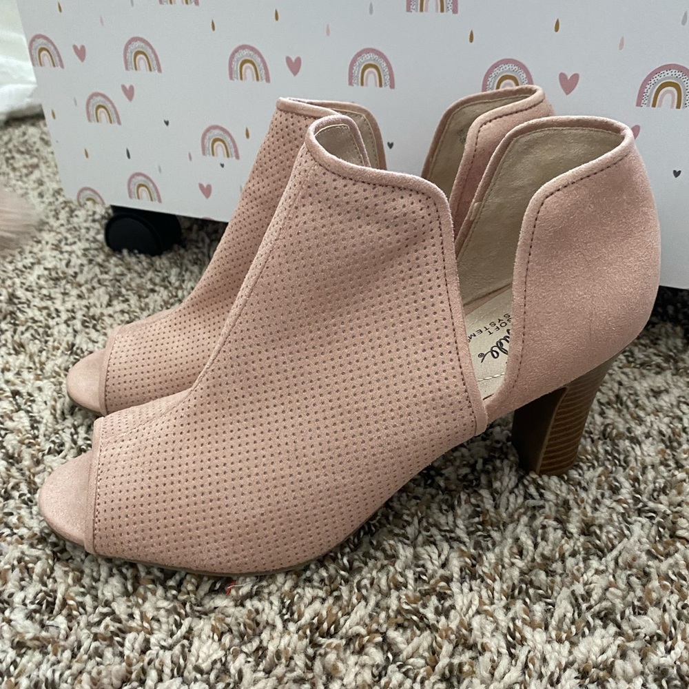 Life Stride Open Toe Heel Sandal Shoe